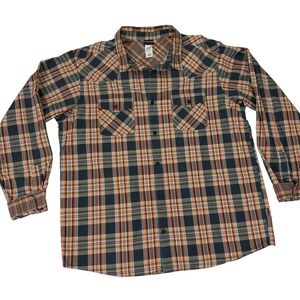 Patagonia Shirt Mens XL Plaid Organic Long Sleeve Outdoor Check